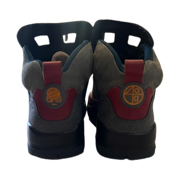 *Rare* COA Jordan Winterized Spizike Boot Flint Grey Cherrywood Nightshade - Picture 10 of 16